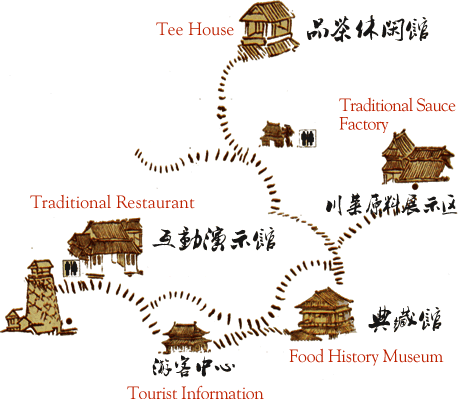成都川菜博物馆地图